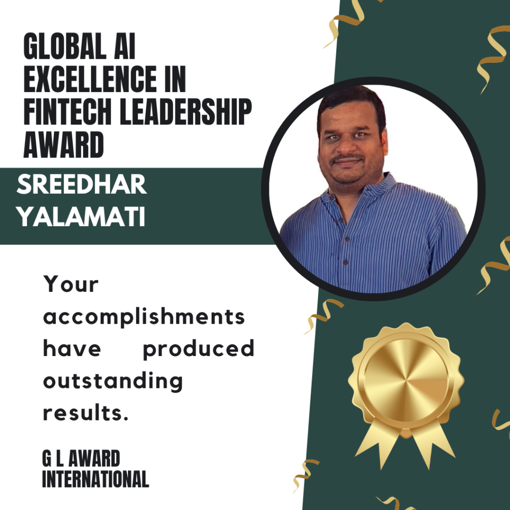 Meet Sreedhar Yalamati: Driving Transformation in Financial Services