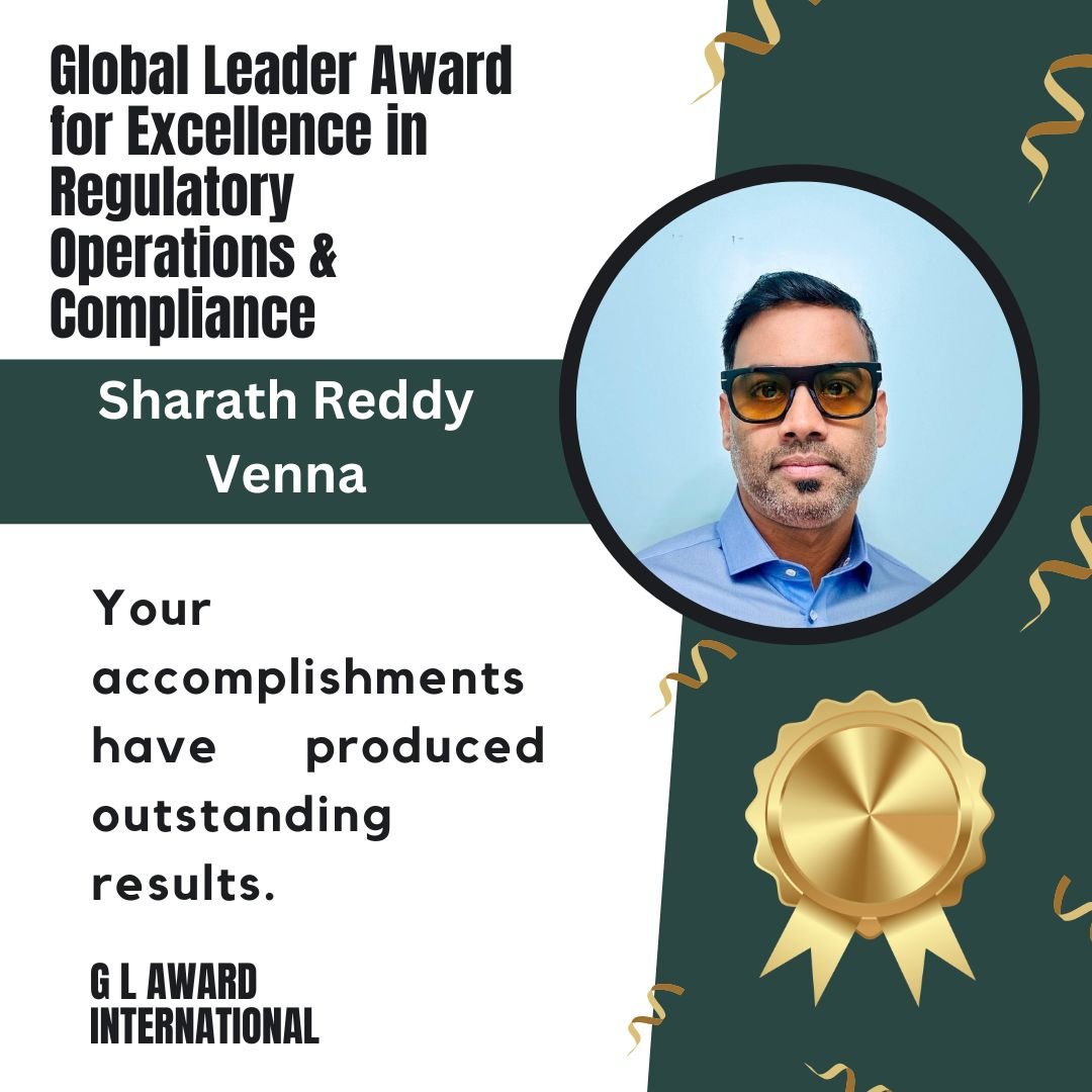 Sharath Reddy Sharath Reddy Venna: A Visionary Leader in Global Regulatory