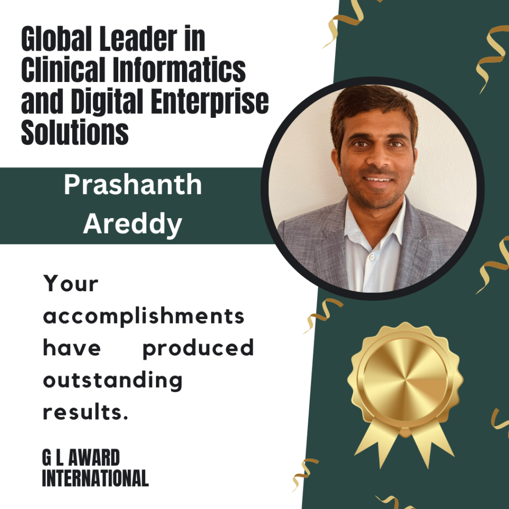 Driving Innovation in Clinical and eCommerce Solutions: The Journey of Prashanth Areddy